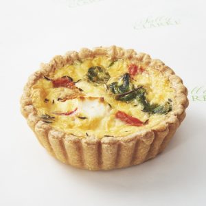 Goats cheese, red pepper, and spinach – Individual