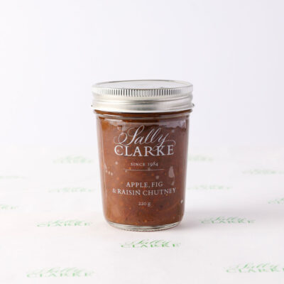 Apple fig chutney