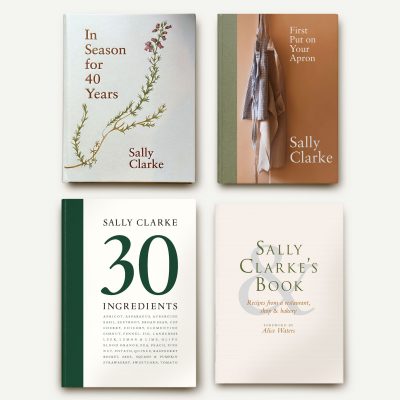 Full Sally Clarke library – Four book set £75 – PRE-ORDER
